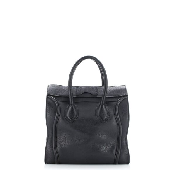 Celine Luggage Bag Grainy Leather Mini Black - Picture 3 of 7
